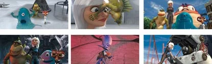 Montage Image Of Monsters Vs Aliens