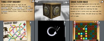 A screenshot, giving examples of gameplay