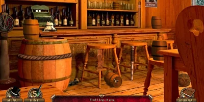 Searching round a bar