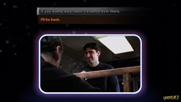 An example of somebody's head, manipulated into a scene