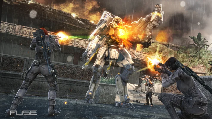 shooting robot