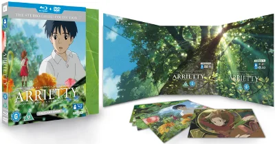 Arrietty Deluxe Collector's Edition With Two Discs And Five Postcards