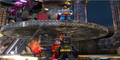 Batman, Robin and Superman
