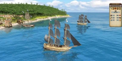 schip in de zee