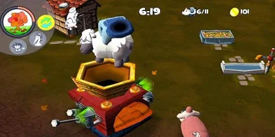grab a sheep
