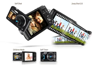 Samsung DV101 Front Facing LCD Self Portrait