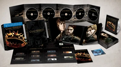 Game of Thrones Seizoen 2 Exploded Packshot
