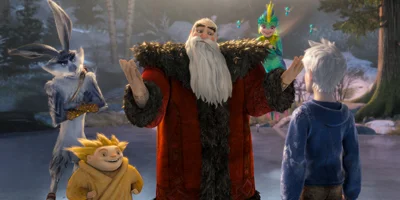 Santa Talking to Jack Frost