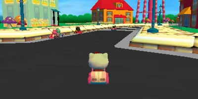 hello kitty image of race