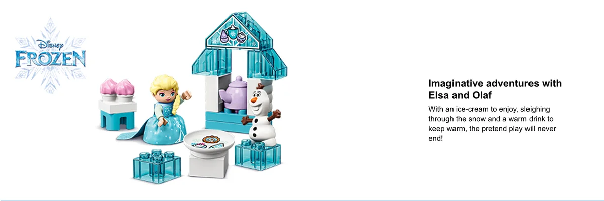 Elsa en Olaf's theekransje