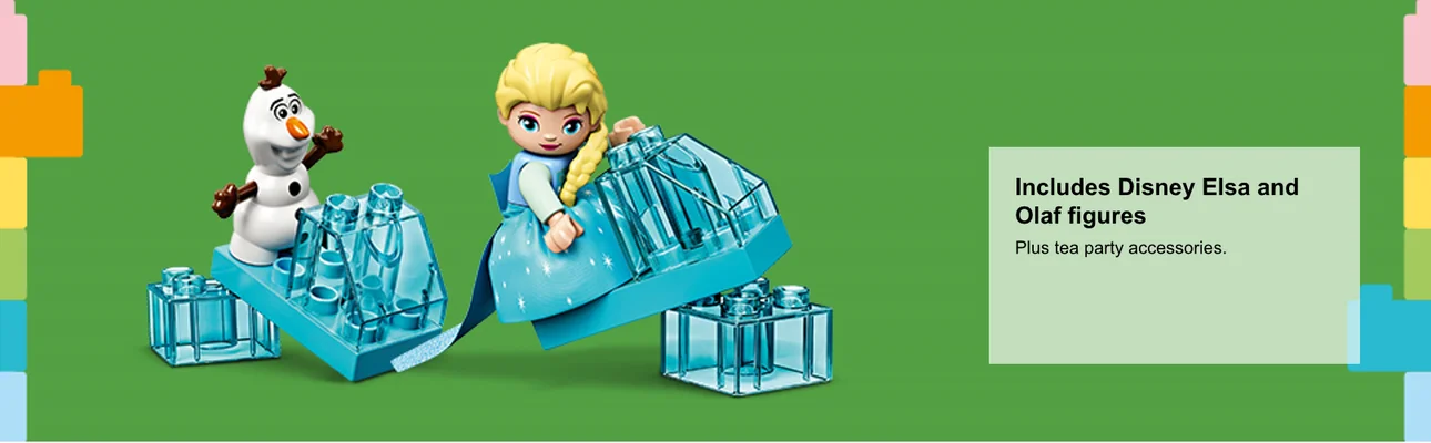 Elsa en Olaf's theekransje