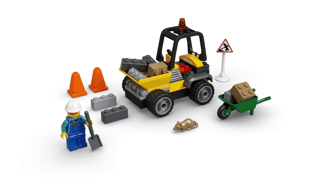 wegwerkzaamheden set