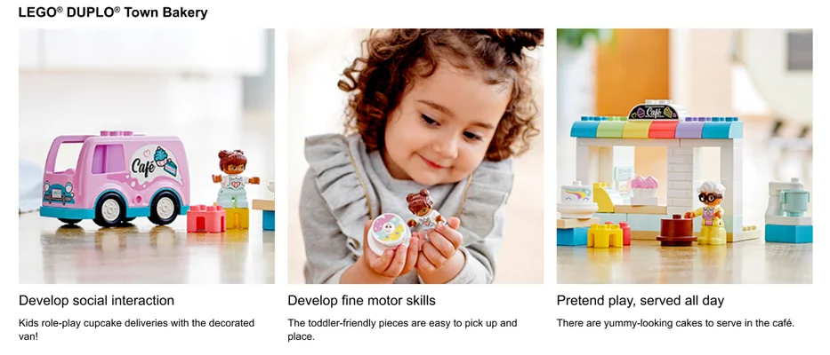 Close up foto's van LEGO Duplo Set