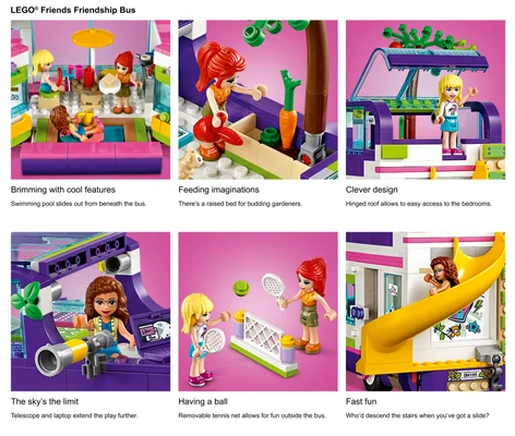 Close ups van de vriendschapsbus