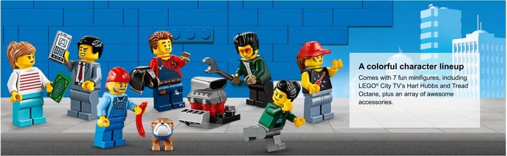close up van minifiguren