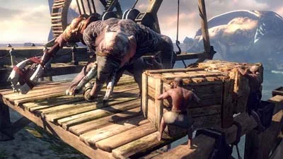 big creature fight