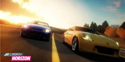 car race in sunny america