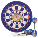 Bullseye Dartboard and Darts Gift Set Afbeelding 1