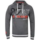 Seven Series Men's Wilfred Sweat - Dark Grey Marl - S - Dark Grey Marl Afbeelding 1