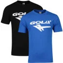 Gola 2-Pack T-Shirts voor Heren - Zwart/Kobaltblauw - S - Black/Cobalt Afbeelding 1
