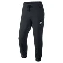Nike Men's Aw77 Cuffed Fleece Pants - Black - S - Zwart Afbeelding 1