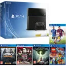 Sony PlayStation 4 500GB Console - Includes Family Bundle Afbeelding 1