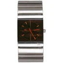 Henleys Men's Silver Link Watch Afbeelding 1