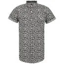 Soul Star Men's Leopard Shirt - Black - S - Zwart Afbeelding 1