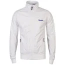 Bench Men's Classic Zip Through Sweatshirt - White - S - Wit Afbeelding 1