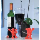 Happy Man Bottle Stopper and Screw Set Afbeelding 1