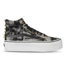 Vans Women's Sk8-Hi Platform Studded Hi-Top Trainers - Black - 3 - Zwart Afbeelding 1