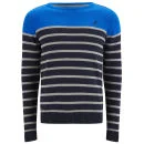 Kangol Men's Guarded Knitted Jumper - Blue - S - Blauw Afbeelding 1
