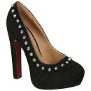 Odeon Women's Spiked Platform Heels - Black - 3 - Zwart Afbeelding 1
