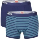 Levi's Men's Lucas 2-Pack Boxer - Petrol Blue/Deep Colbolt - S - Petrol Blue/Deep Colbolt Afbeelding 1