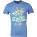 Jack & Jones Men's Shore T-Shirt - Bright Cobalt Blue - S - Bright Cobalt Blue Afbeelding 1