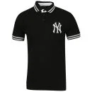 Majestic Men's Yankees Working Pique Polo - Black - S - Zwart Afbeelding 1