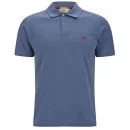 Original Penguin Men's EU Slim Fit Daddy Polo Shirt - Vintage Indigo - S - Vintage Indigo Afbeelding 1