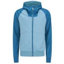 Bench Men's Hooded Carbanic Track Jacket - Delphinium Blue - S - Blauw Afbeelding 1