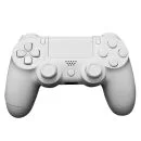 PlayStation DualShock 4 Custom Controller - White on White Gloss Afbeelding 1