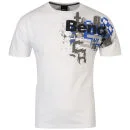 Bench Men's High Rise T-Shirt - White - S - Wit Afbeelding 1