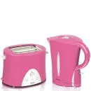 Swan Kettle and Toaster Twin Pack - Pink Afbeelding 1