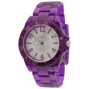 Oasis Women's Clear Strap Purple Toy Watch Afbeelding 1