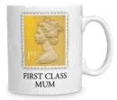 First Class Mum Mug Afbeelding 1