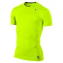 Nike Core Compressietop 2.0 met Korte Mouwen voor Heren - Gifgroen - S - Volt Green Afbeelding 1