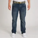 Seven Series Men's Oil Jeans - Dark Wash - 30S - Dark Wash Afbeelding 1