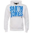 Smith & Jones Men's Therello Hooded Sweatshirt - White - S - Wit Afbeelding 1