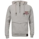 Brave Soul Men's Judas Hoody - Grey - S - Grijs Afbeelding 1