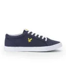 Lyle & Scott Men's Halket Canvas Trainers - Ink Navy - 6 - Ink Navy Afbeelding 1