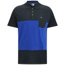 Rip Curl Men's Hot Stuff Polo Shirt - Charcoal/Blue - S - Grijs Afbeelding 1