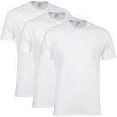 DKNY Men's 3-Pack Crew Neck T-Shirt - White - S - Wit Afbeelding 1